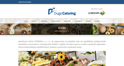 Desktop Screenshot of dugecatering.sk